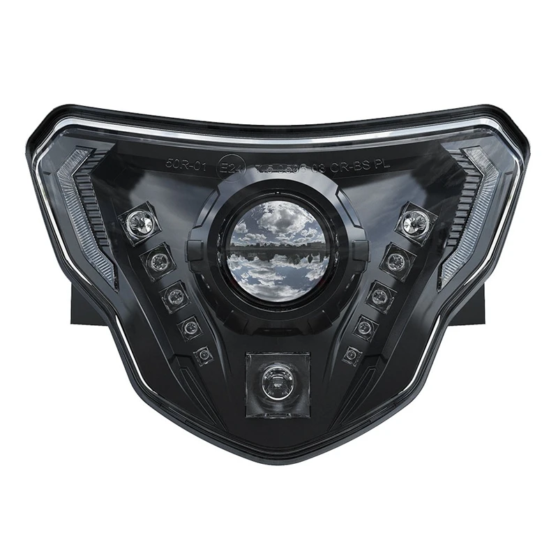 Светодиодные фары для мотоциклов BMW G310R 2016 2017 2018 2019 2020 2021 дальний и ближний свет, 1 шт.
Светодиодные фары для мотоциклов BMW G310R 2016 2017 2018 2019 2020 2021 дальний и ближний свет, 1 шт.