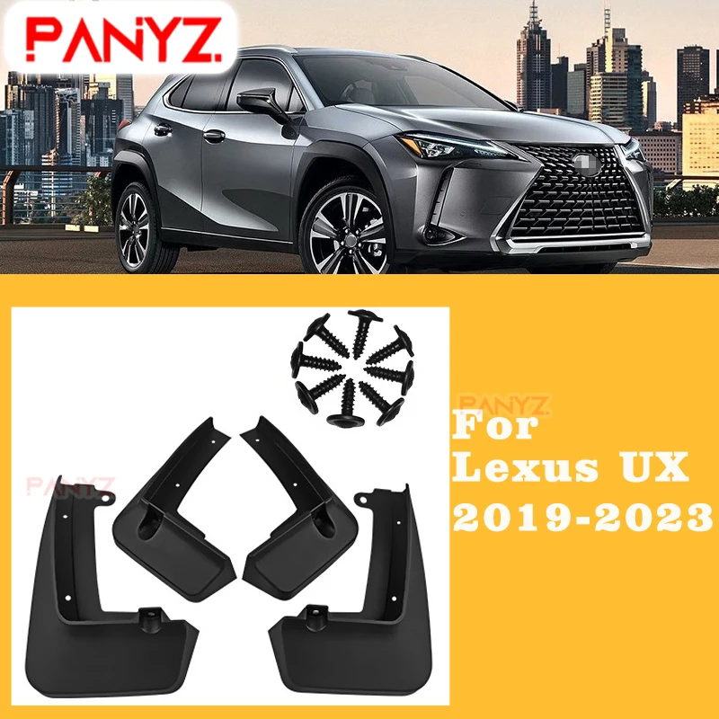 Брызговики для Lexus UX UX200 UX250h HYBRID 2019-2023 2022 брызговики Аксессуары автомобилей