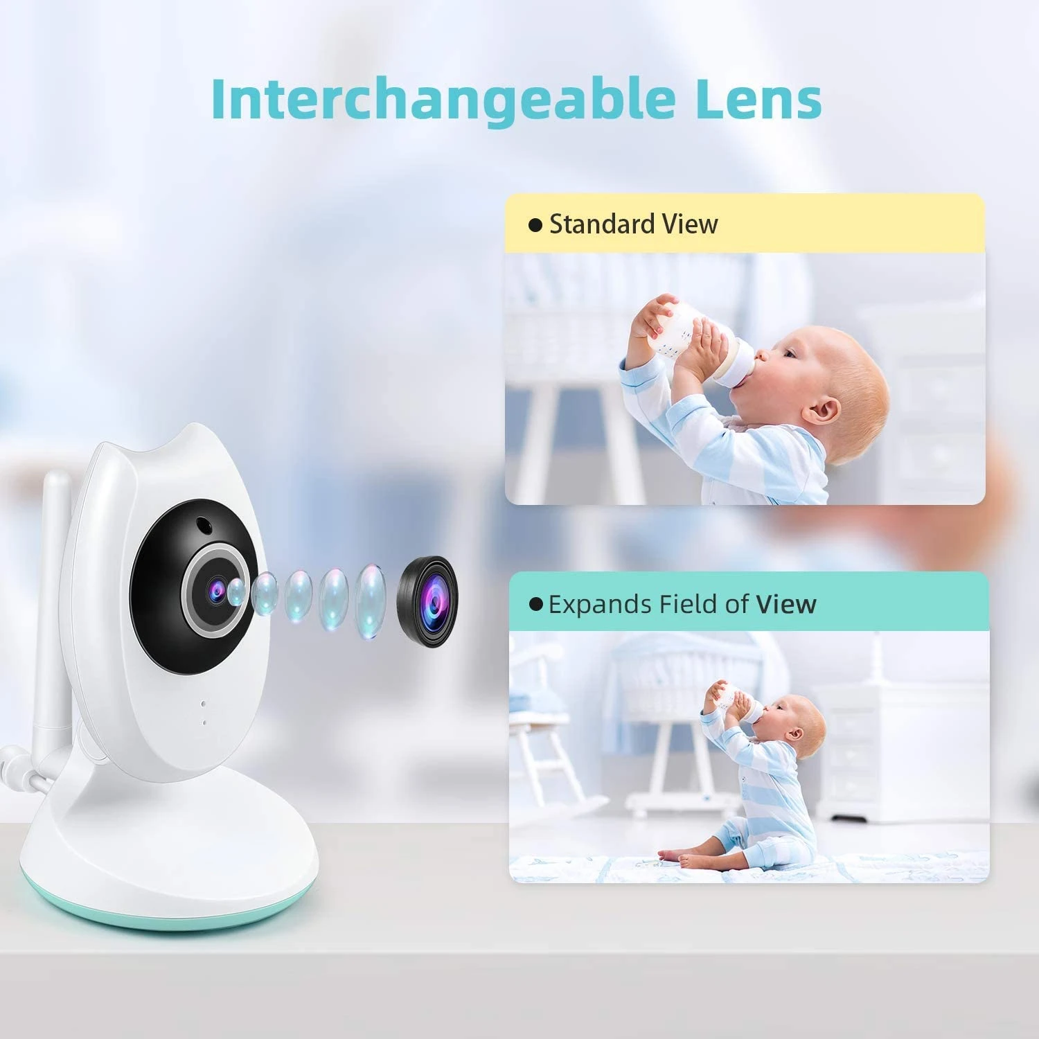 Hot Sales 4.3 inch Baby Monitor with Camera Nanny 2-split Screen Night Vision VOX Mode 2 Way Audio Temperature Monitoring
Hot Sales 4.3 inch Baby Monitor with Camera Nanny 2-split Screen Night Vision VOX Mode 2 Way Audio Temperature Monitoring