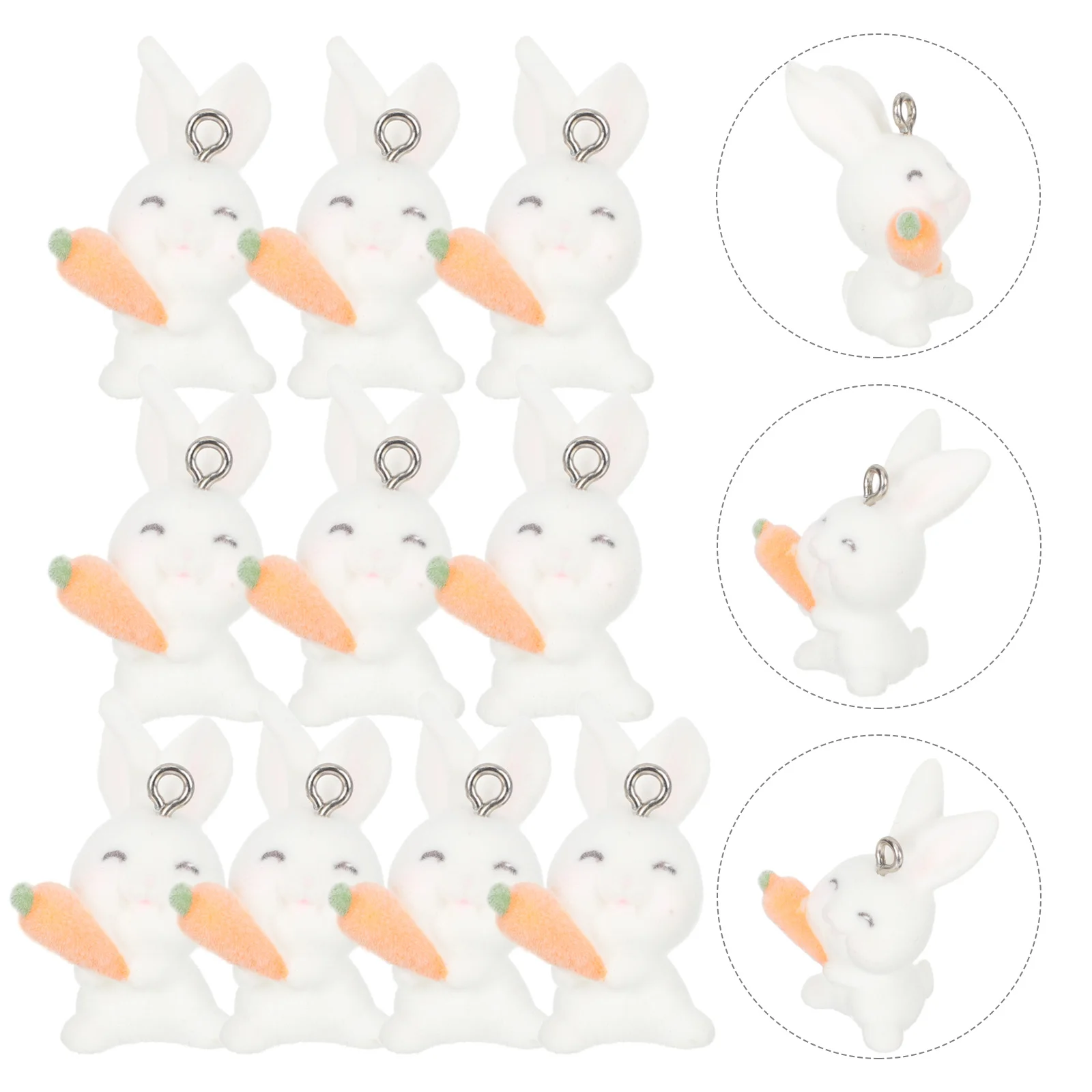 Charms Bunny Jewelry Charm Rabbit Making Animal Easter Craft Bracelet Statue Miniature Chinese Amulet Zodiac Lucky Findings 
Charms Bunny Jewelry Charm Rabbit Making Animal Easter Craft Bracelet Statue Miniature Chinese Amulet Zodiac Lucky Findings