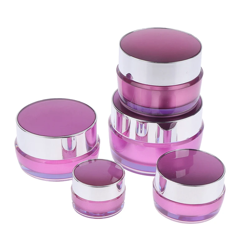 1PC Travel Eye Cream Jar Face Cream Lotion Cosmetic Container Plastic Empty Makeup Jar Pot Refillable Bottles 
1PC Travel Eye Cream Jar Face Cream Lotion Cosmetic Container Plastic Empty Makeup Jar Pot Refillable Bottles