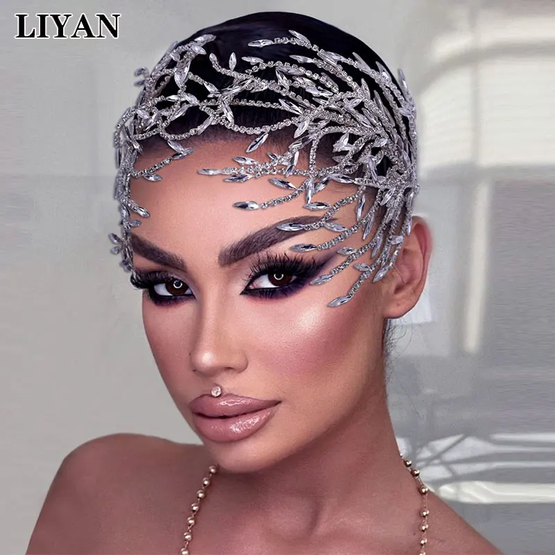 LIYAN Luxury Women's Tiara Wedding Hair Accessories Handmade Party Headwear Shinny Rhinestone Brides Headband Hair Jewelry
LIYAN Luxury Women's Tiara Wedding Hair Accessories Handmade Party Headwear Shinny Rhinestone Brides Headband Hair Jewelry