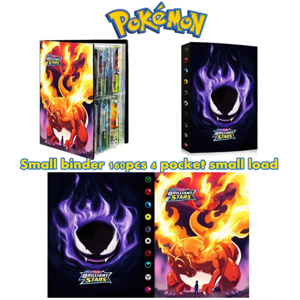 Anime Pokemon Small Binder 160pcs 4 Bags Small-capacity Albums Collection Game Folders Card Collections Children's Gifts
Anime Pokemon Small Binder 160pcs 4 Bags Small-capacity Albums Collection Game Folders Card Collections Children's Gifts