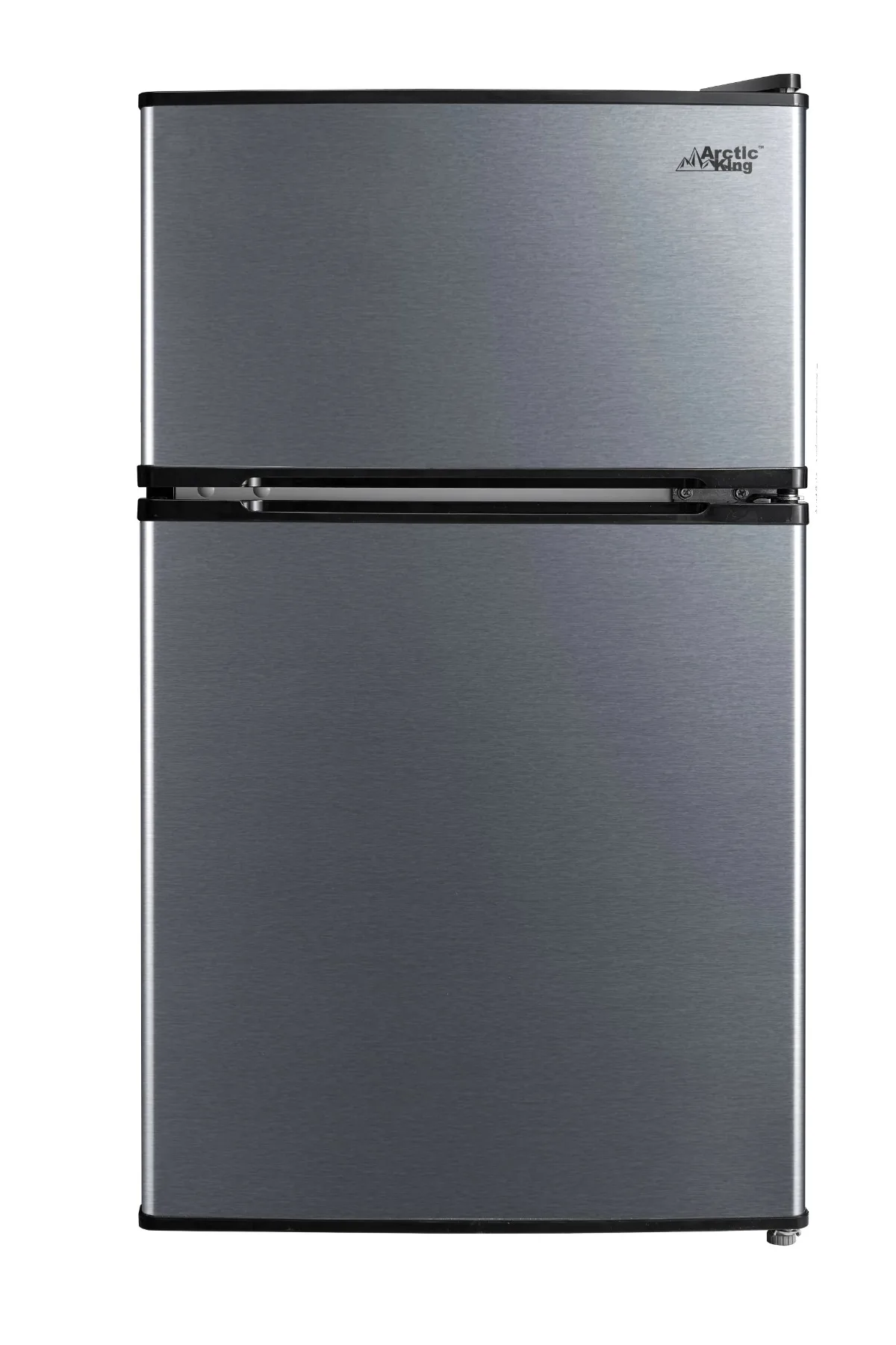 

3.2 Cu Feet Two Door Mini Fridge with Freezer, Stainless Steel, E-star