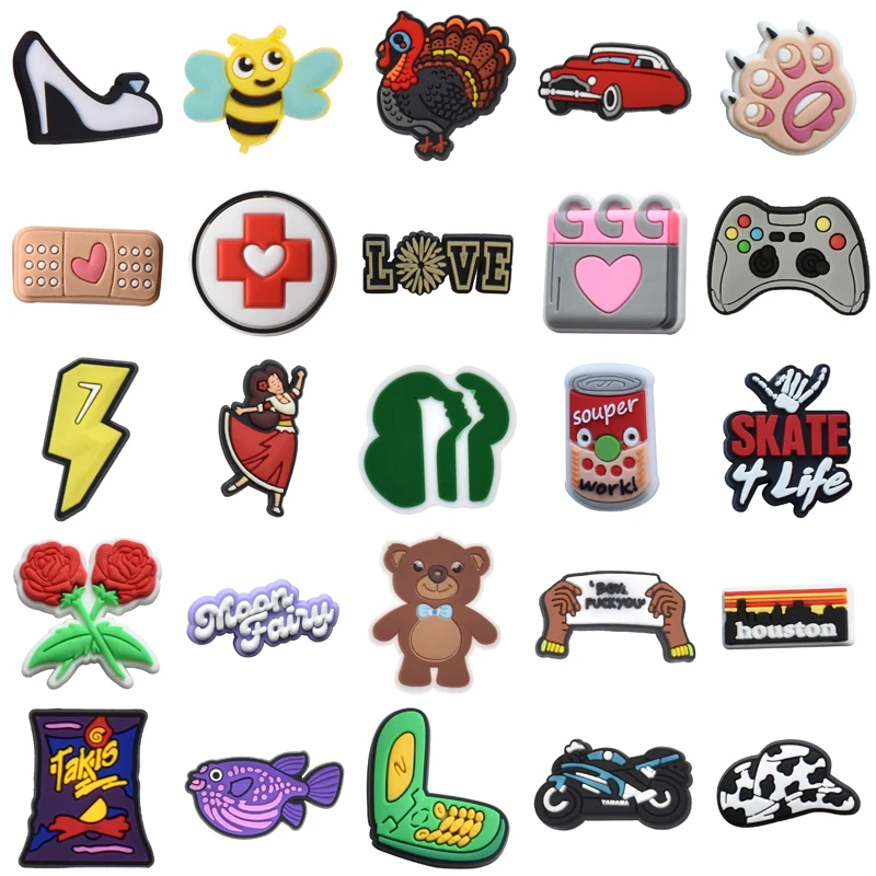 Men Wholesale Bulk Kids Gifts Packs Girl Decorations for Crocs Shoes Accessories Set Jeans Para Pins Shoe Charms Boy Women Charm
Men Wholesale Bulk Kids Gifts Packs Girl Decorations for Crocs Shoes Accessories Set Jeans Para Pins Shoe Charms Boy Women Charm