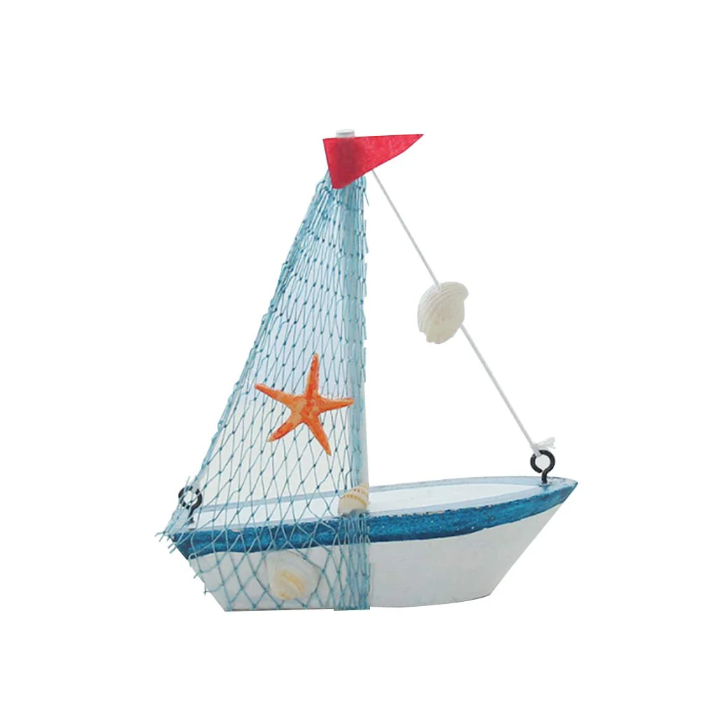 1PC Sailboat Decoration Mediterranean Style Sailboat Model Creative Car Ornament Table Stuff Home Decor
1PC Sailboat Decoration Mediterranean Style Sailboat Model Creative Car Ornament Table Stuff Home Decor