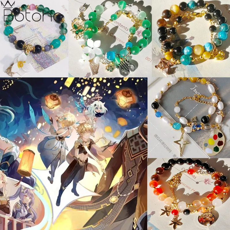 Аниме игра Genshin ударопрочный браслет Xiao Venti Kazuha Albedo Zhongli Hutao Gorou Mona Klee Kaeya разбавленные драгоценности
Аниме игра Genshin ударопрочный браслет Xiao Venti Kazuha Albedo Zhongli Hutao Gorou Mona Klee Kaeya разбавленные драгоценности