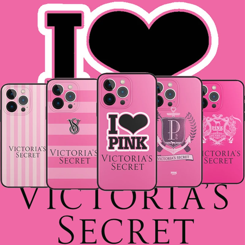 Luxury Fashion Sexy Pink Brand Phone Case For iPhone 13 Pro Max 12 Mini 11 SE 2020 5 5S 6 6S 7 8 Plus XS X XR Covers
Luxury Fashion Sexy Pink Brand Phone Case For iPhone 13 Pro Max 12 Mini 11 SE 2020 5 5S 6 6S 7 8 Plus XS X XR Covers