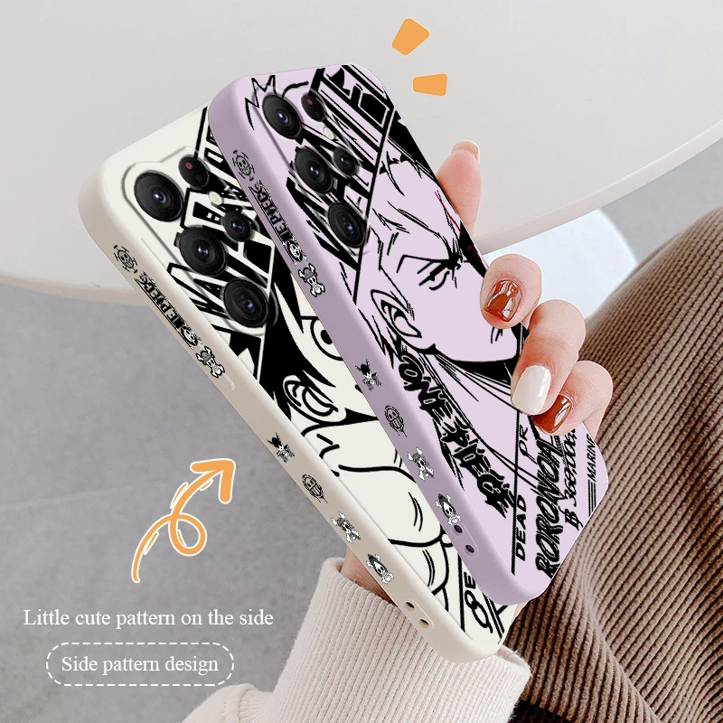 One Piece Cool Anime Phone Case For Samsung Galaxy S23 S22 S21 S20 FE S10 Plus Lite Ultra 5G Liquid Left Rope Cover
One Piece Cool Anime Phone Case For Samsung Galaxy S23 S22 S21 S20 FE S10 Plus Lite Ultra 5G Liquid Left Rope Cover