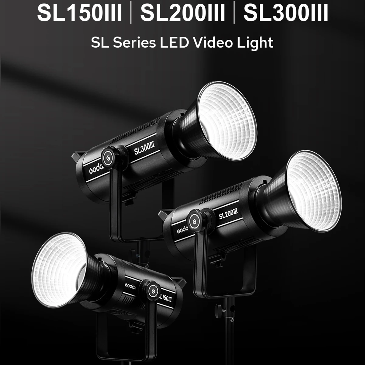 Godox SL150III SL200III SL300III LED Video Light 150W Bowens Mount Daylight Balanced 5600K 2.4G Wireless X Systemfor Interview
Godox SL150III SL200III SL300III LED Video Light 150W Bowens Mount Daylight Balanced 5600K 2.4G Wireless X Systemfor Interview