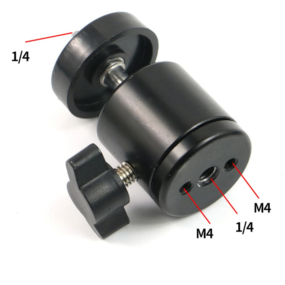 Mini Metal Ball Head Adapter Angle Adjustment 1/4 & 3/8 Screw For DSLR Camera Mic Stand LED Light Tripod
Mini Metal Ball Head Adapter Angle Adjustment 1/4 & 3/8 Screw For DSLR Camera Mic Stand LED Light Tripod