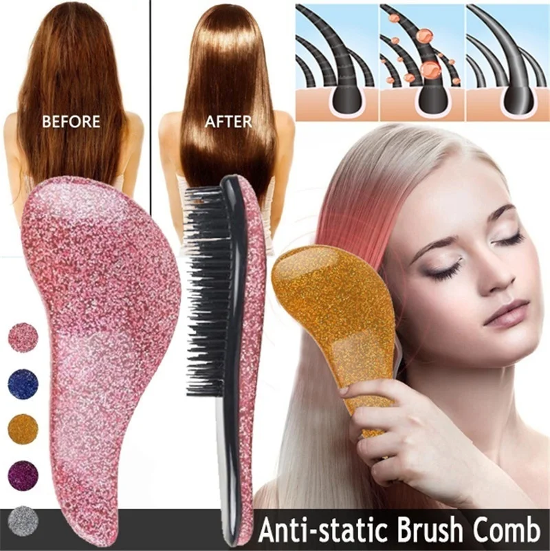 1pcs Hot Magic Hair Brush Straightener Hair Comb Hair Styling Anti-Static Massage Combs For Salon Styling Women Girls Hair Tool
1pcs Hot Magic Hair Brush Straightener Hair Comb Hair Styling Anti-Static Massage Combs For Salon Styling Women Girls Hair Tool
