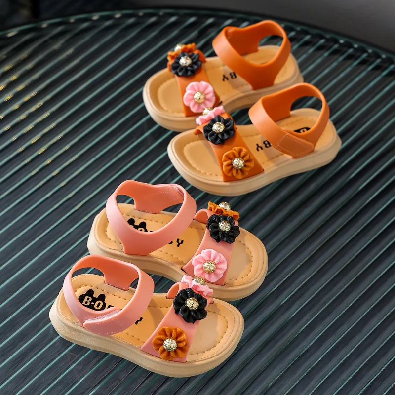 Sandals for Girls Summer Toddler Flowers Flat Shoes Fashion Kids Soft Baby Non-slip Beach Sandals Flat Infant Girls 2 to 6 years
Sandals for Girls Summer Toddler Flowers Flat Shoes Fashion Kids Soft Baby Non-slip Beach Sandals Flat Infant Girls 2 to 6 years
