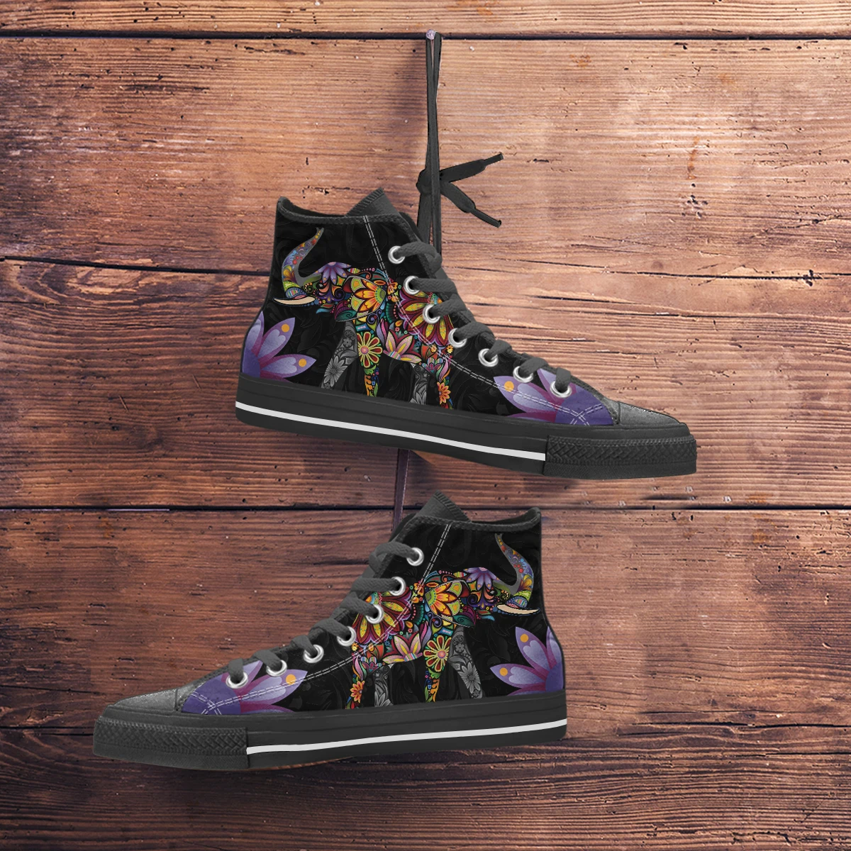 ELVISWORDS Purple Tribal Elephant Print Shoes Traditional Embroidered Canvas Shoes Soft Breathable Shoes Custom Shoes Zapatos
ELVISWORDS Purple Tribal Elephant Print Shoes Traditional Embroidered Canvas Shoes Soft Breathable Shoes Custom Shoes Zapatos