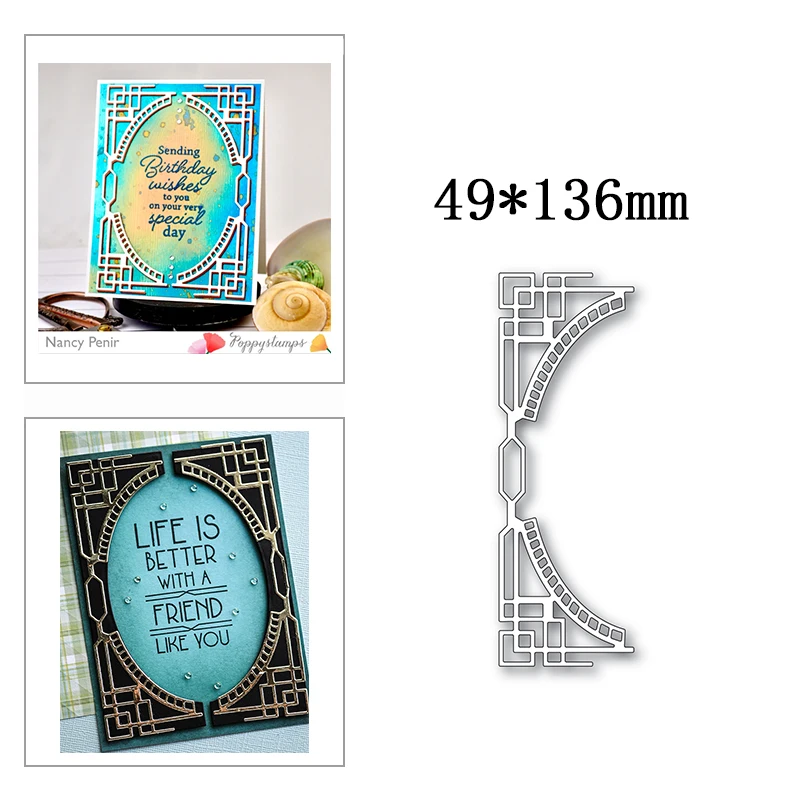 New Arch Square Assembly Metal Cutting Die Scrapbook Template Cutting Card Making Decorative Relief Photo Album Diy Crafts
New Arch Square Assembly Metal Cutting Die Scrapbook Template Cutting Card Making Decorative Relief Photo Album Diy Crafts