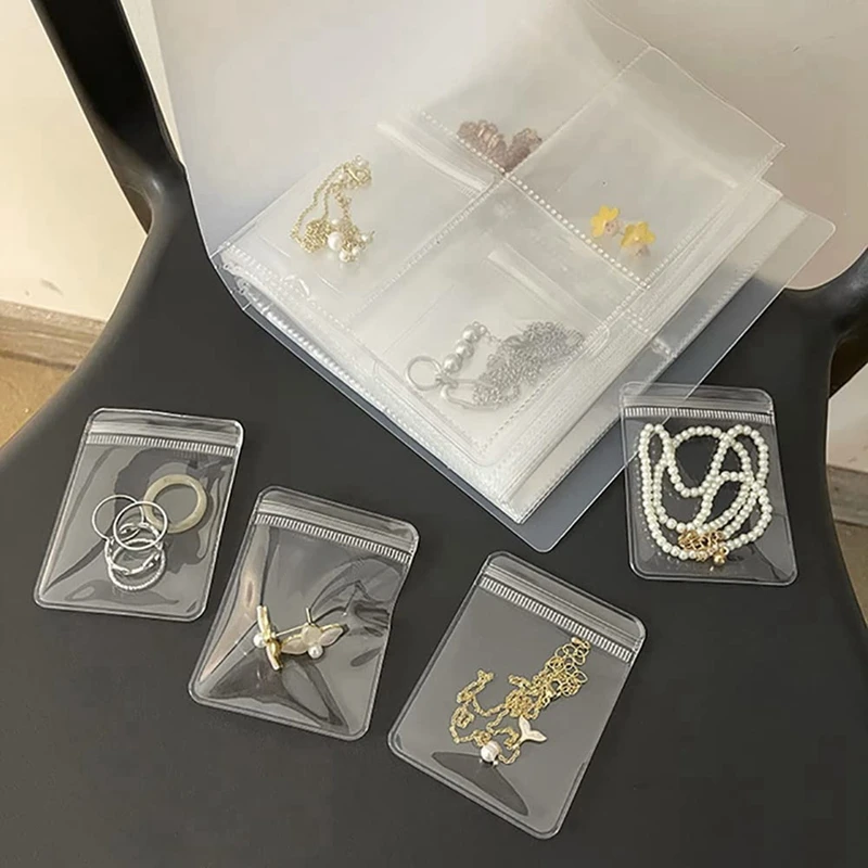 Transparent Jewelry Storage Book Portable Travel Necklace Earrings Jewelry Storage Booklet
Transparent Jewelry Storage Book Portable Travel Necklace Earrings Jewelry Storage Booklet