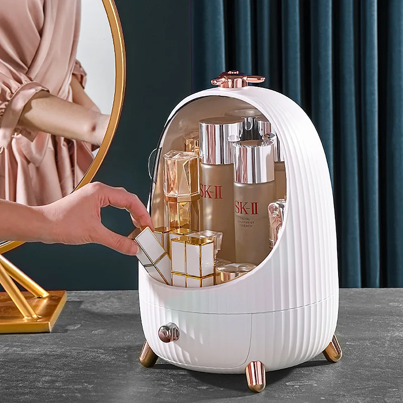 Cosmetic Storage Box Cosmetic Brush Barrel Lipstick Skin Care Products Dressing Table Storage Rack Jewelry Case
Cosmetic Storage Box Cosmetic Brush Barrel Lipstick Skin Care Products Dressing Table Storage Rack Jewelry Case