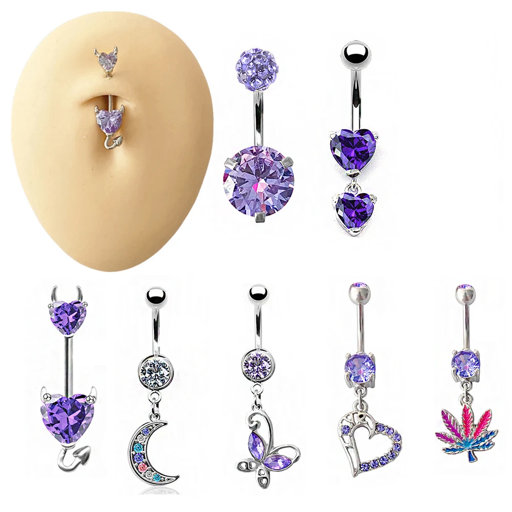 1pc New Zircon Fashion Stainless Steel Navel Piercing Flower Pendant Belly Button Rings Belly Piercing Body Jewely
1pc New Zircon Fashion Stainless Steel Navel Piercing Flower Pendant Belly Button Rings Belly Piercing Body Jewely