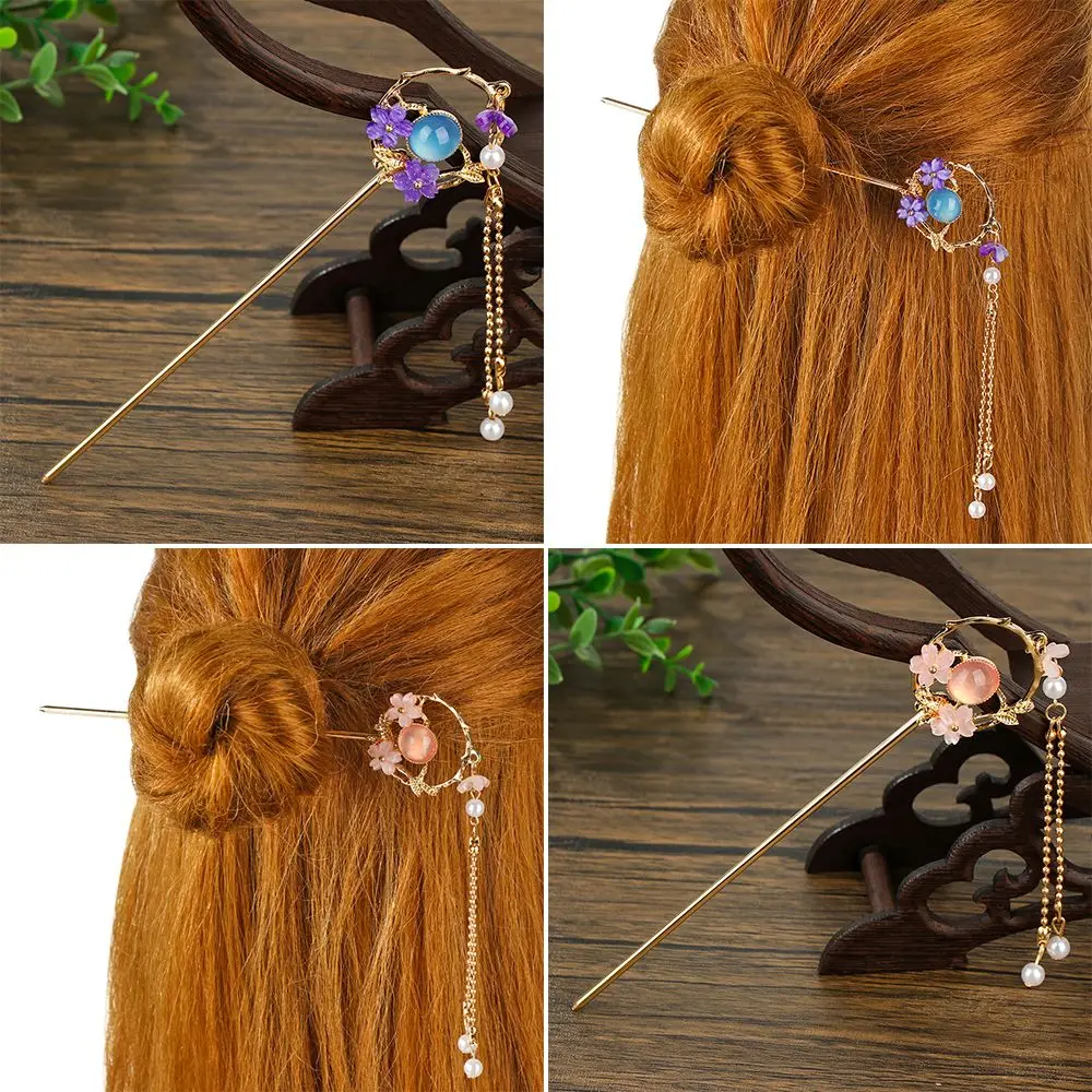 Fashion Hair Accessories Pearl Tassel Handmade Hair Sticks Hair Fork Tassel Hairpins Headdress
Fashion Hair Accessories Pearl Tassel Handmade Hair Sticks Hair Fork Tassel Hairpins Headdress