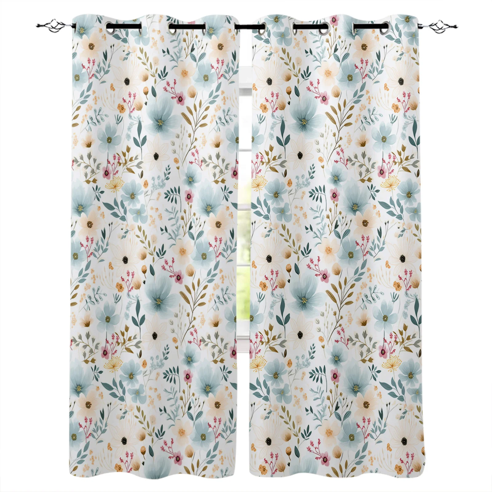 Flower Plant Window Curtains for Living Room Luxury Bedroom Decor Curtains Kitchen Balcony Drapes 
Flower Plant Window Curtains for Living Room Luxury Bedroom Decor Curtains Kitchen Balcony Drapes