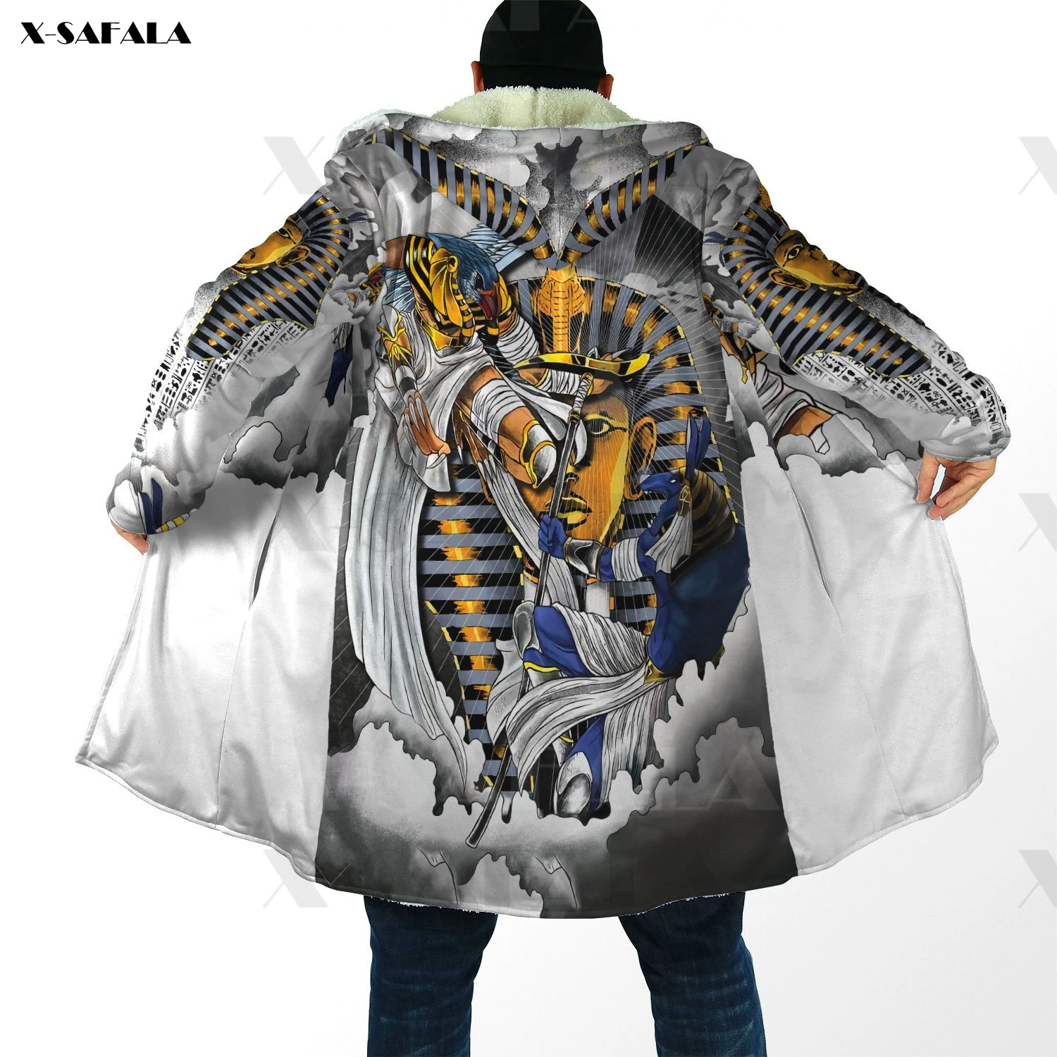 Толстовка с 3D-принтом черепа Анубиса из египта битва богов, пальто с капюшоном, накидка, Толстая куртка, хлопковые пуловеры, пальто
Толстовка с 3D-принтом черепа Анубиса из египта битва богов, пальто с капюшоном, накидка, Толстая куртка, хлопковые пуловеры, пальто