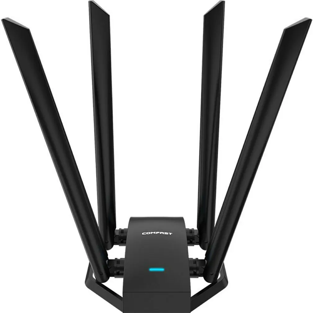Wifi Receiver CF-WU785AC 1300Mbps 4*6dBi Dual Band Antenna Driver-Free Long Range Network Card 2.4&5Ghz Desktop Adapter
Wifi Receiver CF-WU785AC 1300Mbps 4*6dBi Dual Band Antenna Driver-Free Long Range Network Card 2.4&5Ghz Desktop Adapter