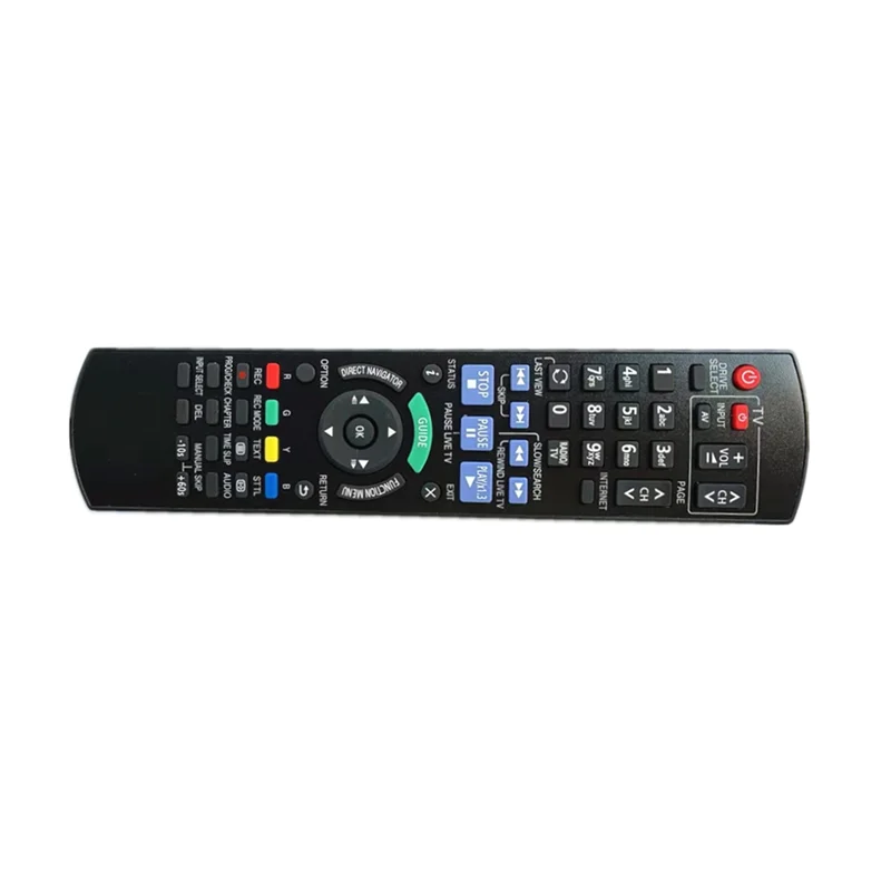 

Remote Control N2QAYB000980 Replacement for Panasonic Blu-Ray Disc DVD Player HDD Recorder N2QAYB000611 N2QAYB000755