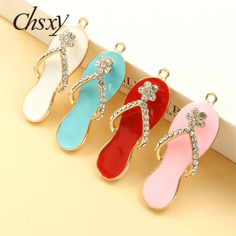 1pcs Trend Creativity Flip-flops Enamel Charms Fashion Colorful Slipper Drip Oil Alloy Pendant For Making DIY Jewelry Accessorie
1pcs Trend Creativity Flip-flops Enamel Charms Fashion Colorful Slipper Drip Oil Alloy Pendant For Making DIY Jewelry Accessorie