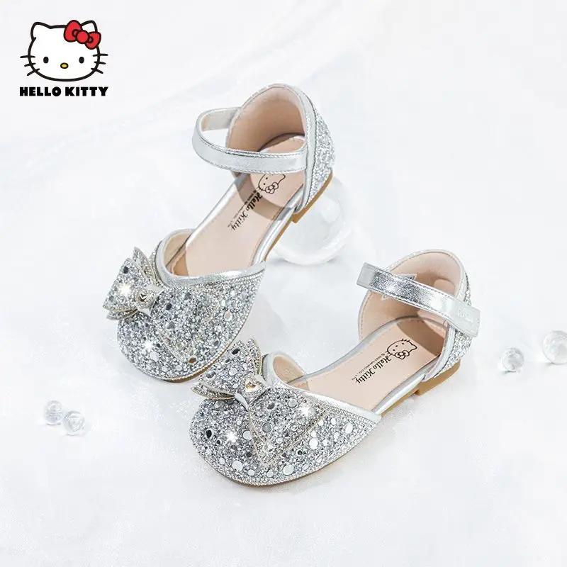 Kawaii Cartoon Sanrios Hellokitty Children's Princess Shoes Sparkling Leather Shoes Spring and Autumn Foreign Performance Shoes
Kawaii Cartoon Sanrios Hellokitty Children's Princess Shoes Sparkling Leather Shoes Spring and Autumn Foreign Performance Shoes