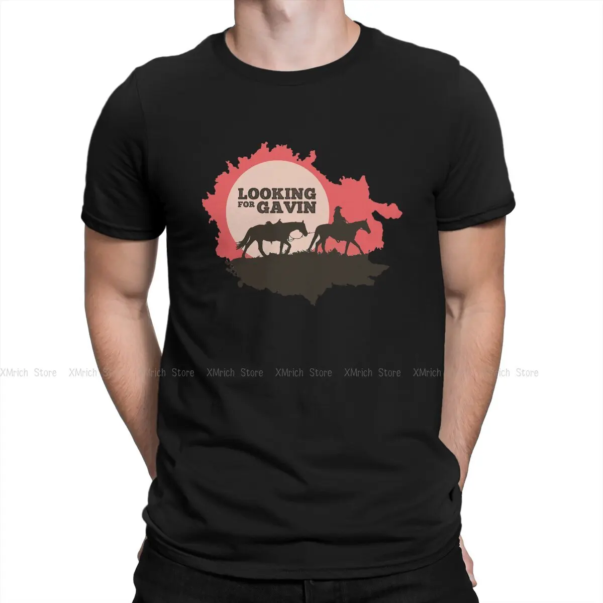 Cowboy Looking for Gavin T-Shirt for Men Red Dead Redemption Humor Cotton Tees Round Neck Short Sleeve Shirts 4XL 5XL Clothing 
Cowboy Looking for Gavin T-Shirt for Men Red Dead Redemption Humor Cotton Tees Round Neck Short Sleeve Shirts 4XL 5XL Clothing