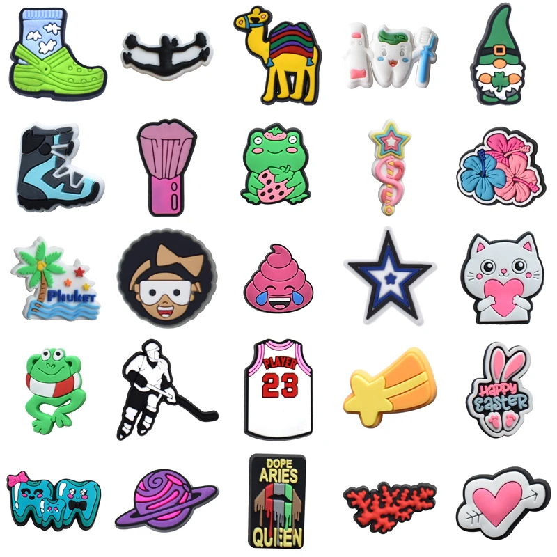Boy Kids Women Charm Gifts Para Pins Decorations for Crocs Girl Packs Set Jeans Men Shoe Charms Wholesale Bulk Shoes Accessories
Boy Kids Women Charm Gifts Para Pins Decorations for Crocs Girl Packs Set Jeans Men Shoe Charms Wholesale Bulk Shoes Accessories