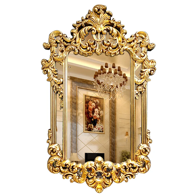 Bathroom Mirror Wall Hanging Retro Bathroom Mirror Dressing Table Mirror Hallway Living Room Carved Decorative Mirror
Bathroom Mirror Wall Hanging Retro Bathroom Mirror Dressing Table Mirror Hallway Living Room Carved Decorative Mirror