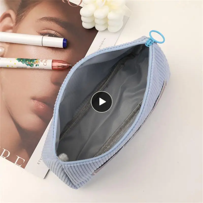 

Storage Bag High Color Value Simple And Delicate Stationery Bag Rugged And Durable Brand New High Quality Pencil Bag Pencil Case