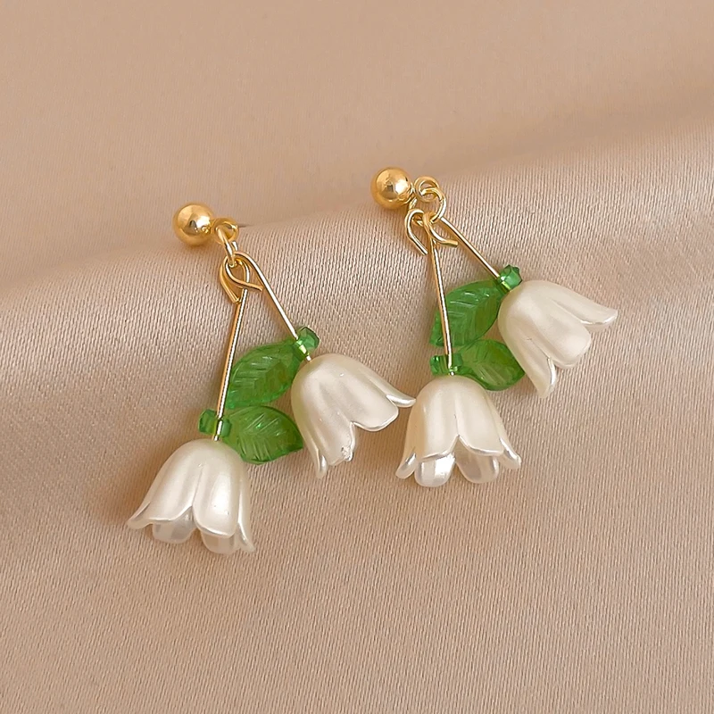 Fashion Bell Orchid Flower Earrings For Women New Design Temperament Exaggerated Personality Earrings Girls Jewelry
Fashion Bell Orchid Flower Earrings For Women New Design Temperament Exaggerated Personality Earrings Girls Jewelry