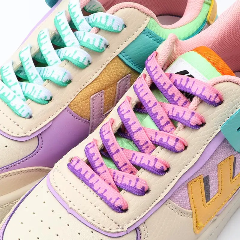 2022 New Af1 Shoelaces for Sneakers Rainbow ice Cream Flat Shoelace Elastic Laces Shoes Strings 120/140/160CM Width 0.8cm 1Pair
2022 New Af1 Shoelaces for Sneakers Rainbow ice Cream Flat Shoelace Elastic Laces Shoes Strings 120/140/160CM Width 0.8cm 1Pair