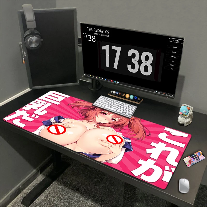 Sexy Ahegao Big Tits Mouse Pad Anime Large Kawaii Accessories Laptop Gaming Keyboard Mousepad Gamer Laptop Carpet NSFW Desk Mat
Sexy Ahegao Big Tits Mouse Pad Anime Large Kawaii Accessories Laptop Gaming Keyboard Mousepad Gamer Laptop Carpet NSFW Desk Mat