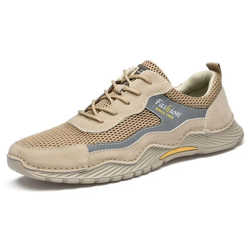 Mens Sneakers Spring Summer Mesh Men Casual Shoes Fashion Hand Stitched Lace-Up Men Shoes Lightweight Breathable Walking Shoes
Mens Sneakers Spring Summer Mesh Men Casual Shoes Fashion Hand Stitched Lace-Up Men Shoes Lightweight Breathable Walking Shoes