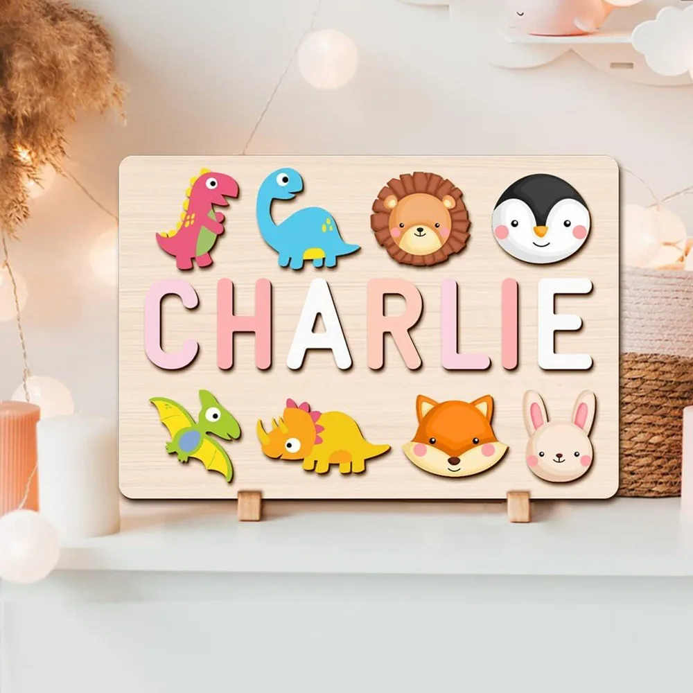 20cm Montessori Children's Educational Hands-On Toys New Name Colorful Animals Wooden Puzzle Parent-Child Interactive Games Gift
20cm Montessori Children's Educational Hands-On Toys New Name Colorful Animals Wooden Puzzle Parent-Child Interactive Games Gift