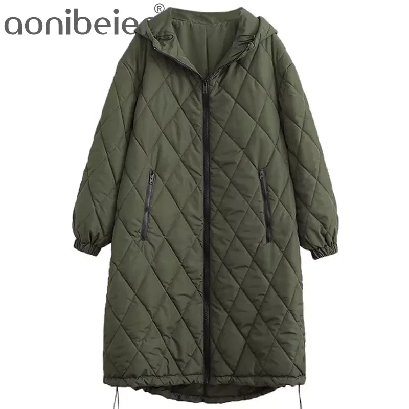 New2022 2022 Woman Casual Traf Coats Winter Warm Argyle Quilted Padded Jacket Hooded Zipper Mid Length Loose Parkas Outwear
New2022 2022 Woman Casual Traf Coats Winter Warm Argyle Quilted Padded Jacket Hooded Zipper Mid Length Loose Parkas Outwear