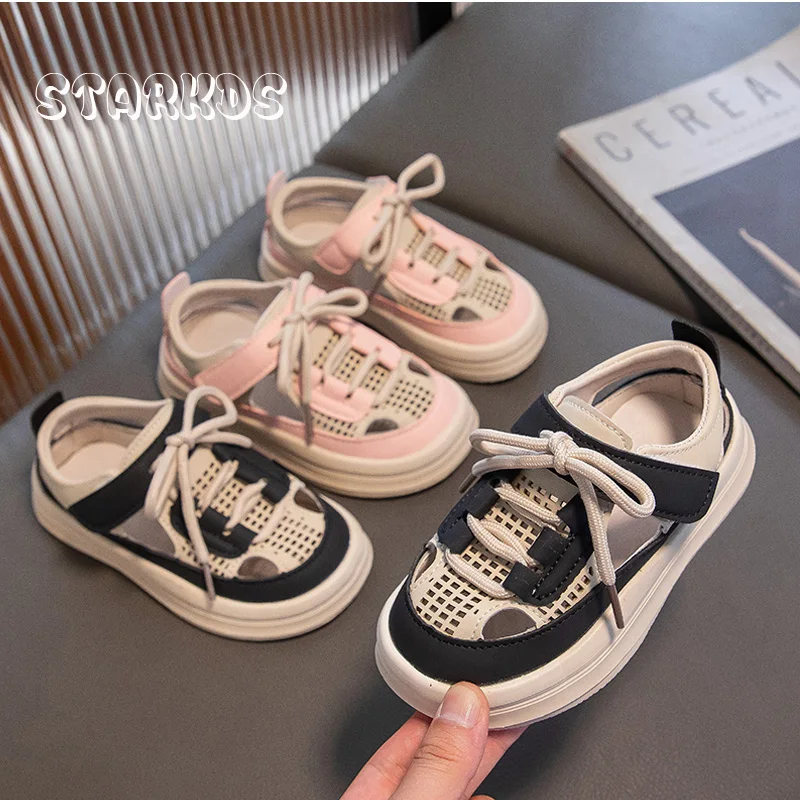 Hollow Out Sneakers Kids Summer Breathable Running Shoes Boys Casual Sporty Sandals Girls Soft Thick Sole Tennis Zapatos
Hollow Out Sneakers Kids Summer Breathable Running Shoes Boys Casual Sporty Sandals Girls Soft Thick Sole Tennis Zapatos