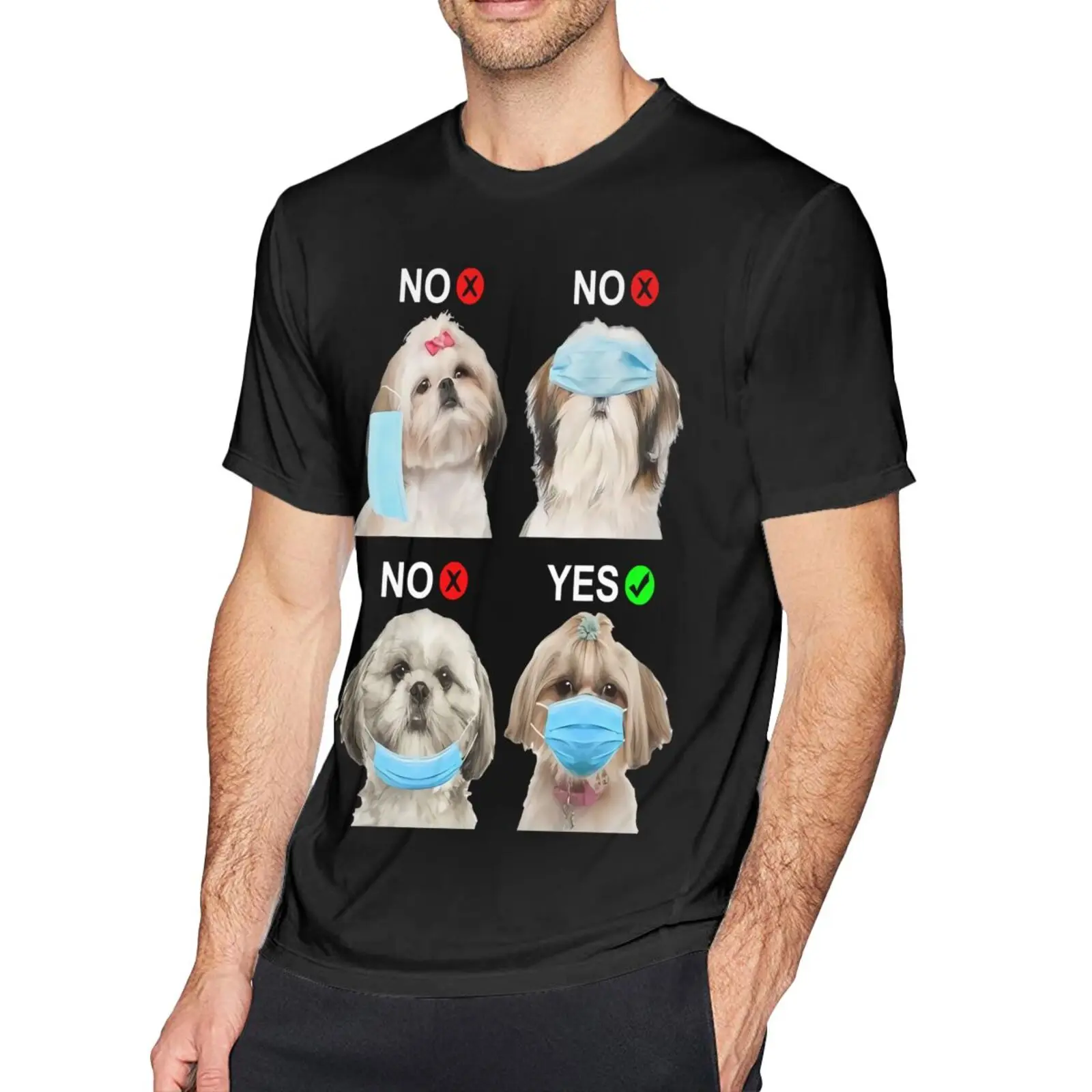 Футболка Shih Tzu мужская с рисунком правой собаки, рубашка с коротким рукавом, футболка гранж, Винтажная футболка, эстетическая одежда, аниме
Футболка Shih Tzu мужская с рисунком правой собаки, рубашка с коротким рукавом, футболка гранж, Винтажная футболка, эстетическая одежда, аниме