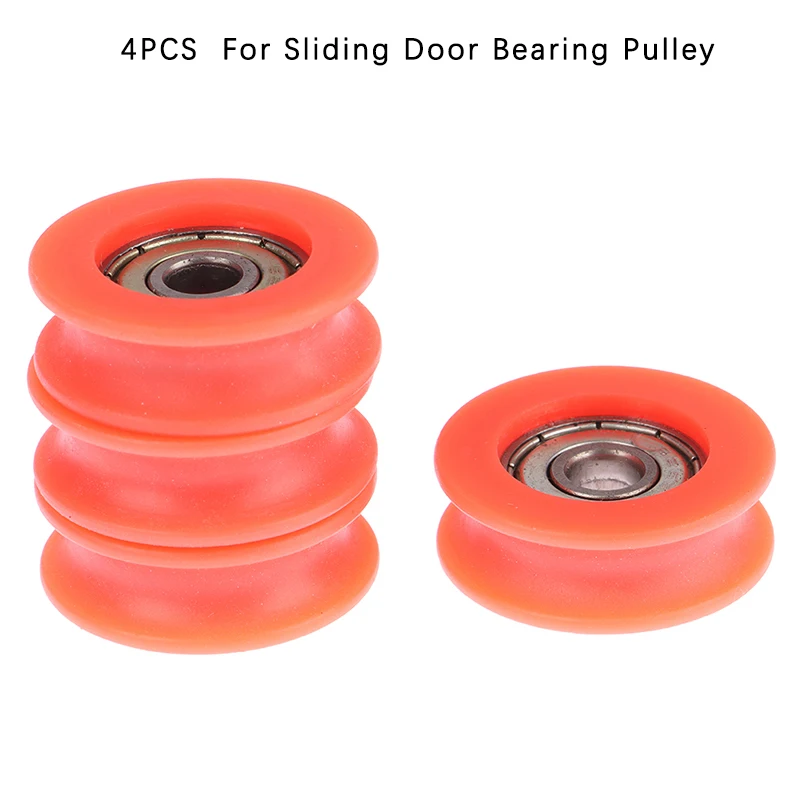 4PCS Miniature Bearing Pulley Concave Pulley Sliding Door Pulley Furniture Wardrobe Sliding Door Cabinet Pulley U-groove Pulley 
4PCS Miniature Bearing Pulley Concave Pulley Sliding Door Pulley Furniture Wardrobe Sliding Door Cabinet Pulley U-groove Pulley