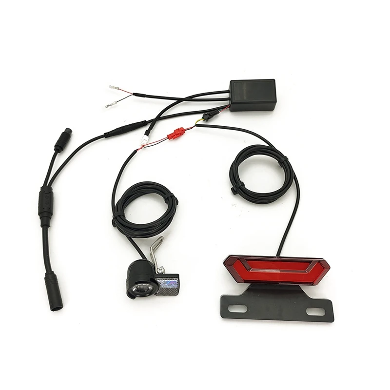 Ebike Light LED for Bafang BBS01-BBS02-BBSHD Mid Motor E-Bike Headlight Taillight Systems with 6V Instrument Switch
Ebike Light LED for Bafang BBS01-BBS02-BBSHD Mid Motor E-Bike Headlight Taillight Systems with 6V Instrument Switch