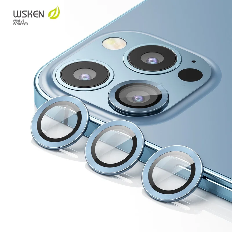 WSKEN iPhone 13 12 Pro max Bling Bling Camera Lens Protector, Premium HD Tempered Glass Metal Ring Aluminum Alloy Lens Screen
WSKEN iPhone 13 12 Pro max Bling Bling Camera Lens Protector, Premium HD Tempered Glass Metal Ring Aluminum Alloy Lens Screen