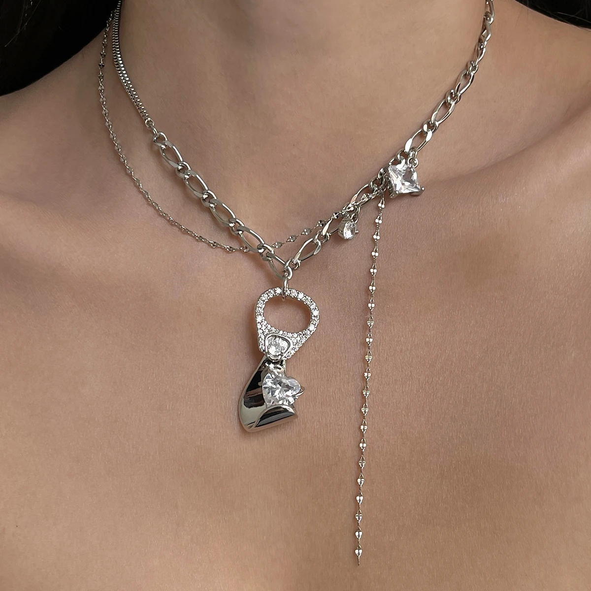 Timeless Wonder Fancy Zirconia Ring Pull Charm Chains Necklace for Women Jewelry Punk Kpop Collares Gift Goth Mix Gulf Top 3224
Timeless Wonder Fancy Zirconia Ring Pull Charm Chains Necklace for Women Jewelry Punk Kpop Collares Gift Goth Mix Gulf Top 3224
