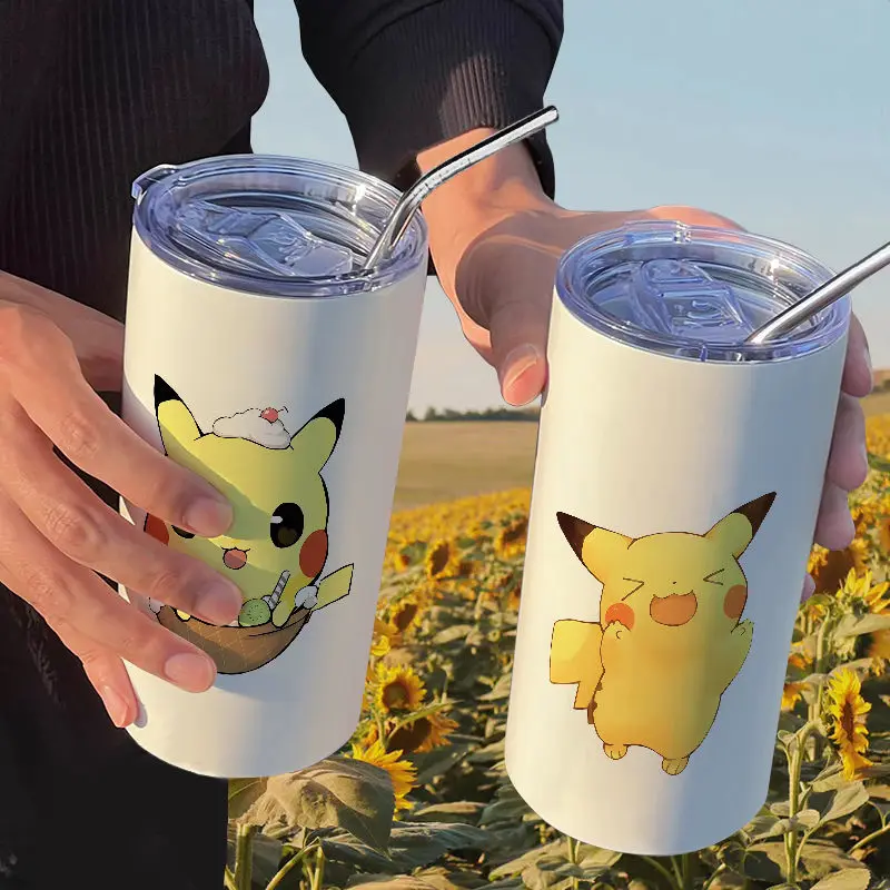 480Ml Pikachu Stainless Steel Water Bottle for children Anime Charmander Psyduck Cartoon Cute Vacuum Cup Thermos Portable Bottle
480Ml Pikachu Stainless Steel Water Bottle for children Anime Charmander Psyduck Cartoon Cute Vacuum Cup Thermos Portable Bottle