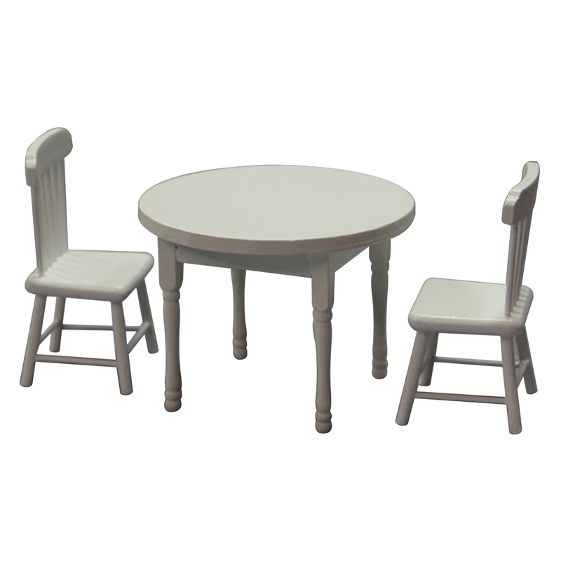 1/12 Scale Doll House Miniature Round Table Chair Set Simulation Furniture Model For Doll House Decoration
1/12 Scale Doll House Miniature Round Table Chair Set Simulation Furniture Model For Doll House Decoration