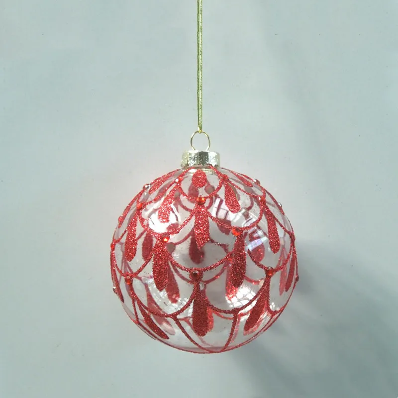 Free Shipping Diameter=8cm Red Powder Hand Painting Transparent Glass Ball Christmas Day Hanging Decoration Globe Lamp Blown
Free Shipping Diameter=8cm Red Powder Hand Painting Transparent Glass Ball Christmas Day Hanging Decoration Globe Lamp Blown