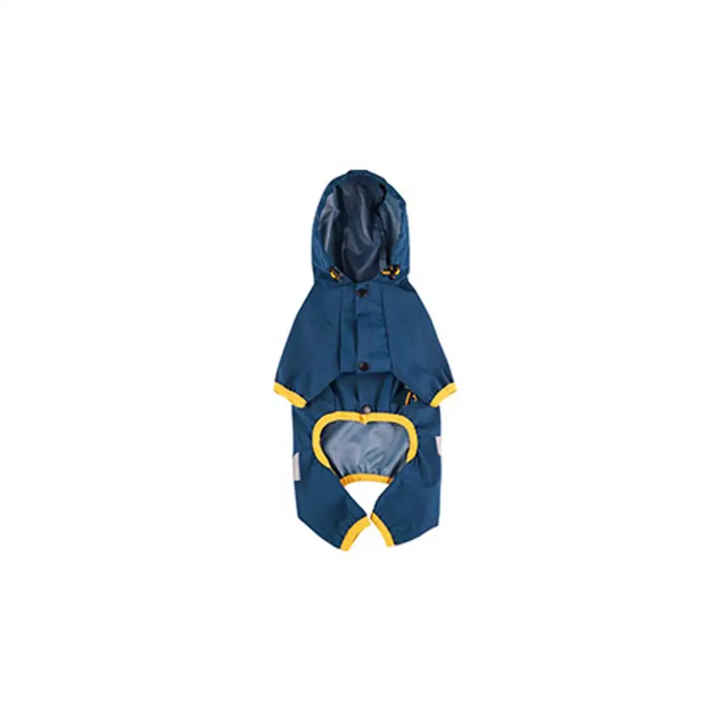 Outdoor Traveling Portable Pet Raincoat Waterproof Washable Poncho 4-legs Rain Coat Reflective Stripe Pets Supplies Blue S
Outdoor Traveling Portable Pet Raincoat Waterproof Washable Poncho 4-legs Rain Coat Reflective Stripe Pets Supplies Blue S