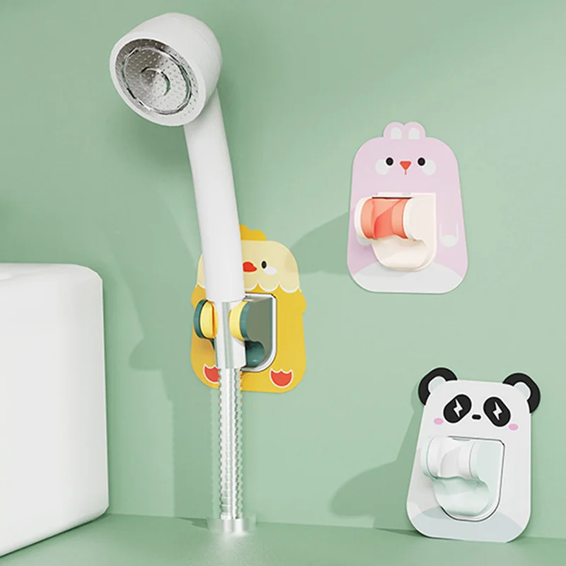 Bathroom Cartoon Hole Free Shower Support Universal Adjustment Wall Mounted Shower Bracket Holder Fixed Base Bathroom Accessorie
Bathroom Cartoon Hole Free Shower Support Universal Adjustment Wall Mounted Shower Bracket Holder Fixed Base Bathroom Accessorie